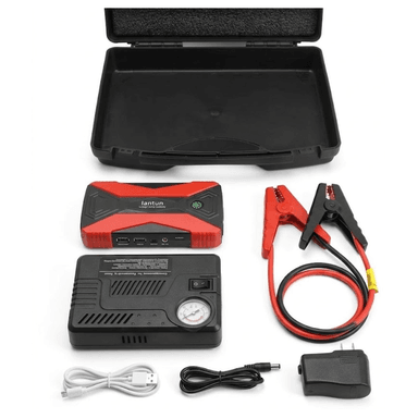 ARRANCADOR DE BATERÍA DE VEHÍCULO CABLE PASAR CORRIENTE POWER MALETÍN PORTABLE LANTUN - 4
