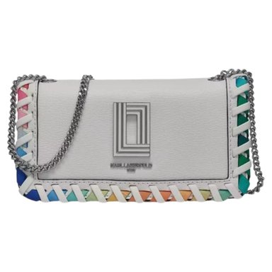 KARL LAGERFELD PARIS BOLSO DE HOMBRO Y CROSSBODY KOSETTE CON COSTURAS DE ARCOÍRIS