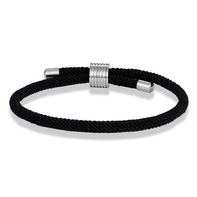 BRAZALETE PULSERA NYLON MILAN NEGRO