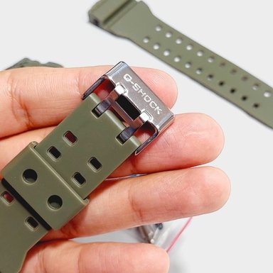 CORREA REPUESTO + BISEL CASIO G-SHOCK GA100 110 120 VERDE - 3
