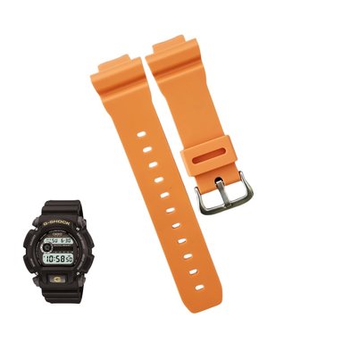 CORREA REPUESTO PARA CASIO G SHOCK DW-9052 - NARANJA