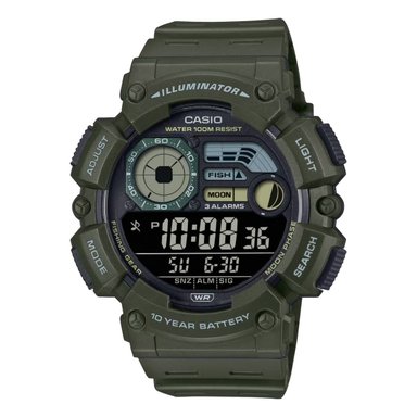 RELOJ CASIO DIGITAL WS1500H | DIGITAL - VERDE - 1