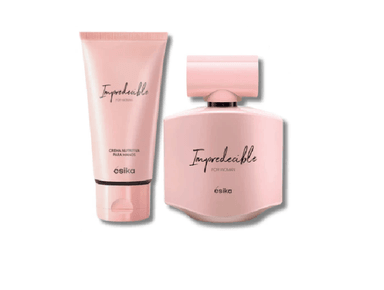 IMPREDECIBLE PERFUME + CREMA D MANOS -KIT DE ESIKA