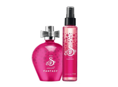 SECRET FANTASY PERFUME + COLONIA SET FEMENINO AVON - 1