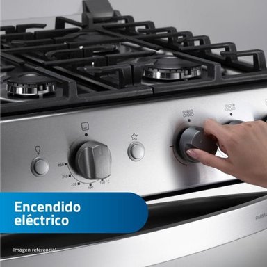 COCINA GAS INDURAMA PARMA ZAFIRO 30' CROMA 6 HORNILLAS - 6
