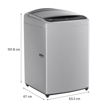LAVADORA AUTOMÁTICA LG WT19DV6T 19KG GRIS - 2