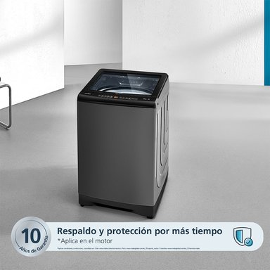 LAVADORA AUTOMÁTICA MABE LMA8120WDGBB0 18KG GRIS - 4