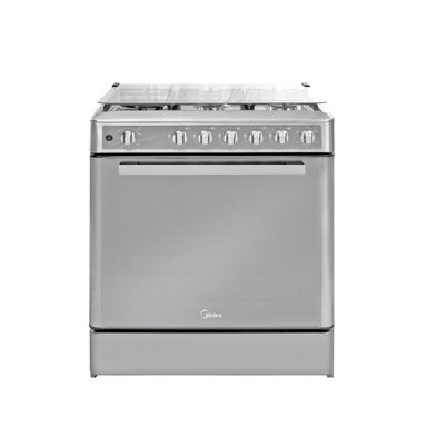 COCINA A GAS MIDEA MGS30F2LCCWSS-PE 30’’ 5 HORNILLAS ACERO INOXIDABLE - 1