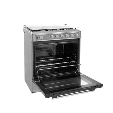 COCINA A GAS MIDEA MGS30F2LCCWSS-PE 30’’ 5 HORNILLAS ACERO INOXIDABLE - 2