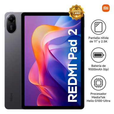 TABLET XIAOMI REDMI PAD 2 128GB 4GB 11' GRIS GRAFITO - 2