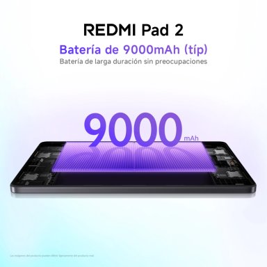 TABLET XIAOMI REDMI PAD 2 128GB 4GB 11' GRIS GRAFITO - 6