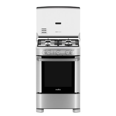 COCINA A GAS MABE CMP6020FG1 24' 4 HORNILLAS SILVER - 2