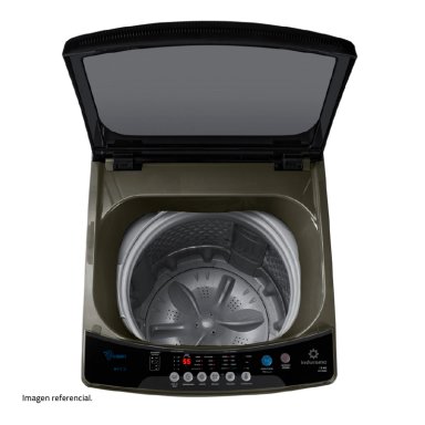 LAVADORA AUTOMÁTICA INDURAMA LRI-16DTN 16KG NEGRO