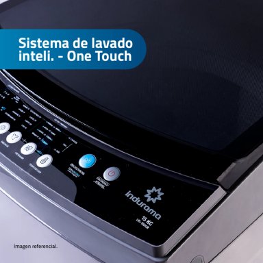 LAVADORA AUTOMÁTICA INDURAMA LRI-16DTN 16KG NEGRO - 2