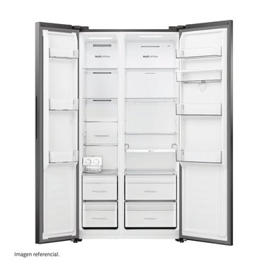 REFRIGERADORA SIDE BY SIDE INDURAMA 529L RI-795DNI C/D NEGRA - 2