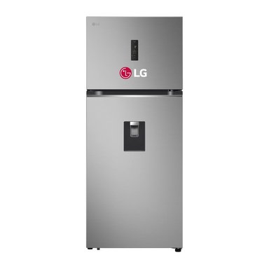 REFRIGERADORA TOP FREEZER LG 374L VT38SPYC S/DISPENSADOR PLATEADA - 2