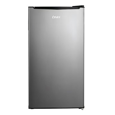 FRIGOBAR OSTER 93L OS-PMBG93PBV S/DISPENSADOR NEGRO C/PUERTA ACERO INOX