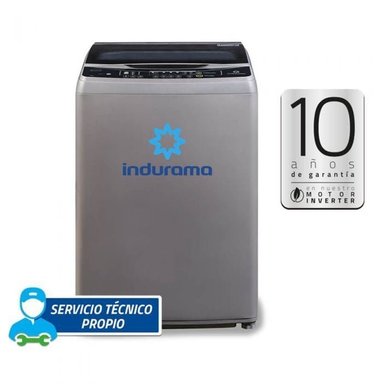 LAVADORA INDURAMA AUTOMATICA LRI21CR 21K CROMA - 1