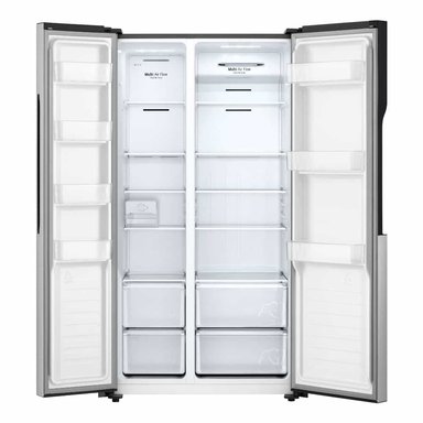 REFRIGERADORA LG LS51BPP 509L MULTI AIR FLOW SIDE BY SIDE PLATEADA - 4