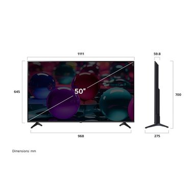 TELEVISOR SMART UHD 4K 50 PULGADAS LG LED 50UA7300PSB 2024 - 3
