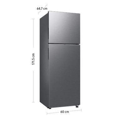 REFRIGERADORA SAMSUNG 304LT RT31DG5120S9PE SILVER - 2