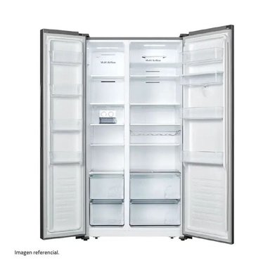 REFRIGERADORA INDURAMA SIDE BY SIDE 508L RI-788DI CROMA - 2