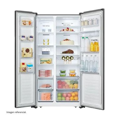 REFRIGERADORA INDURAMA SIDE BY SIDE 508L RI-788DI CROMA - 3