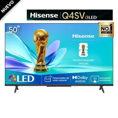 TELEVISOR SMART FULL HD 50 PULGADAS HISENSE QLED 50Q4SV - 1