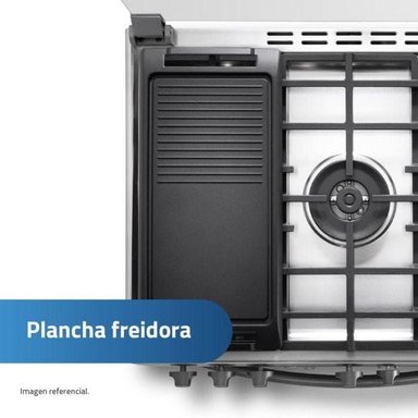 COCINA GAS INDURAMA FIRENZE ZAFIRO 30' CROMA 5 HORNILLAS - 6