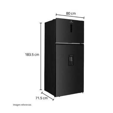 REFRIGERADORA INDURAMA 525L RI-578DN NEGRO - 2