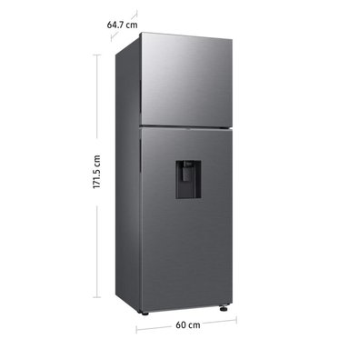 REFRIGERADORA SAMSUNG 301LT RT31DG5220S9PE SILVER - 2