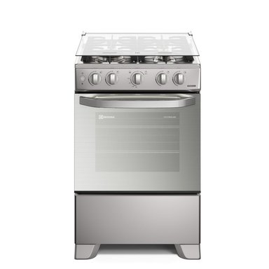 COCINA ELECTROLUX FE4PMR 24' 4 HORNILLAS ACERO - 1