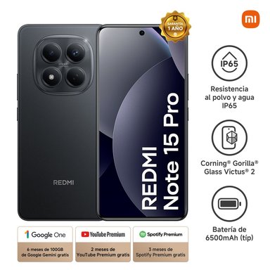CELULAR 4G REDMI NOTE 15 PRO 256GB 8GB RAM NEGRO - 2