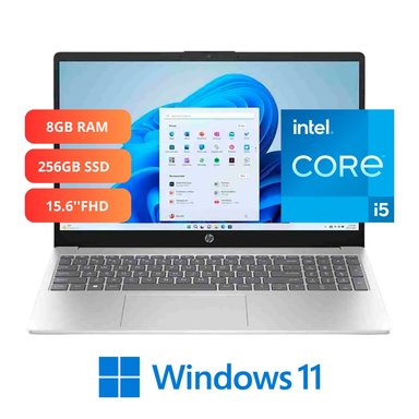 LAPTOP HP A2BZ9UA CORE I5-1235U 15.6' 256GB SSD 8GB RAM W11 - 1
