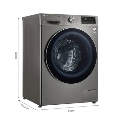 LAVASECA LG WD12PVC3S6C 12/7 KG CARGA FRONTAL PLATEADO - 2