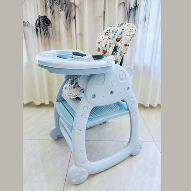 SILLA COMER BABY CAM PANDA CELESTE CARPETA - 2