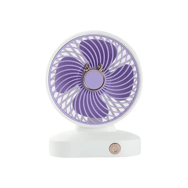 MINI VENTILADOR PORTATIL ESCRITORIO AJUSTABLE 2 VELOCIDADES