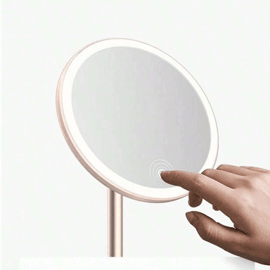 ESPEJO PARA MAQUILLAJE CON LUZ LED Y BASE ORGANIZADORA - 4