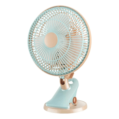VENTILADOR DE MESA ELÉCTRICO COMPACTO CON GIRO DERECHA Y IZQUIERDA
