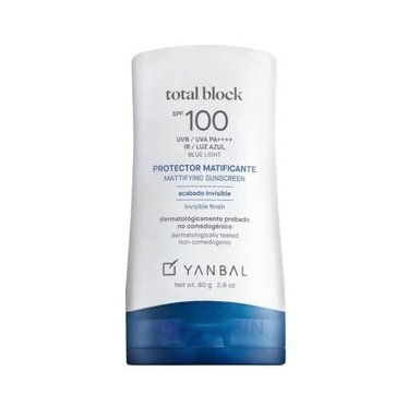 CREMA CORPORAL UNIQUE TOTAL BLOCK MATT BLOQUEADOR SOLAR R YAMBAL SPF 100 80 GR
