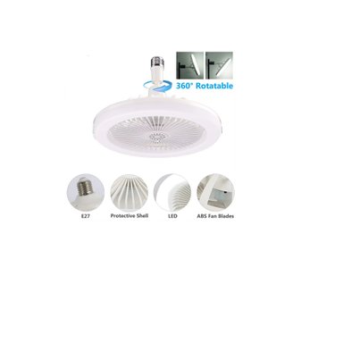 FOCO LED VENTILADOR DE TECHO 30 WATTS AHORRADOR CONTROL REMOTO 360° - 3