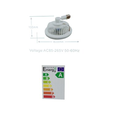 FOCO LED VENTILADOR DE TECHO 30 WATTS AHORRADOR CONTROL REMOTO 360° - 5