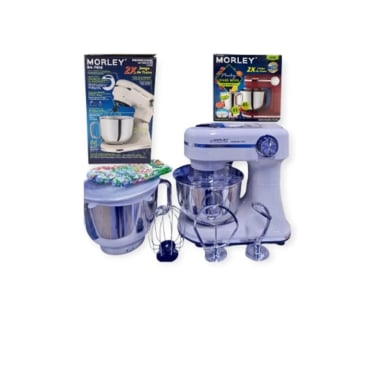 BATIDORA DE PEDESTAL MORLEY 6950 PROFESIONAL 2500 WATTS 12 VELOCIDADES PLANETARIA TECNOLOGIA ALEMAN - 7