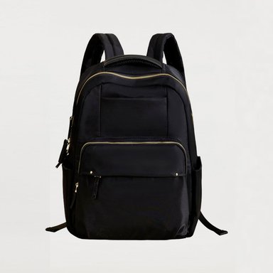MOCHILA GENOVA CON PORTALAPTOP HASTA 15' NEGRO