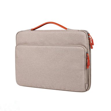 MALETÍN FUNDA LAPTOP HASTA 15.6' BEIGE
