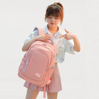 MOCHILA CAMILA PORTA LAPTOP HASTA 15.6 - SALMÓN