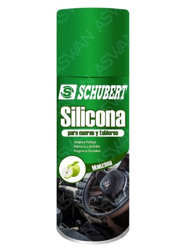 SILICONA PARA CUEROS Y TABLEROS MANZANA - SCHUBERT