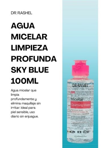 AGUA MICELAR LIMPIEZA PROFUNDA SKY BLUE 100ML - DR RASHEL - 2