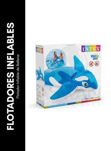 FLOTADOR INFLABLE DE BALLENA