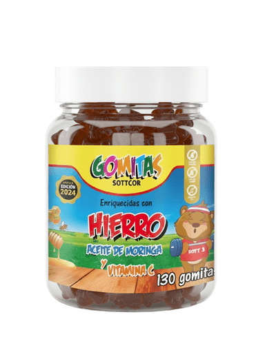 GOMITAS NIÑOS HIERRO 130 UD. - SOTTCOR
